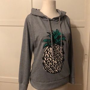 Fun Pineapple Hoodie - Like New